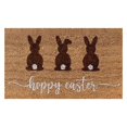 thumbnail image 2 of Easter Doormat Easter Eggs Rabbit Rugs Anti-Skid Bottom Floor Carpet For Home, 2 of 5