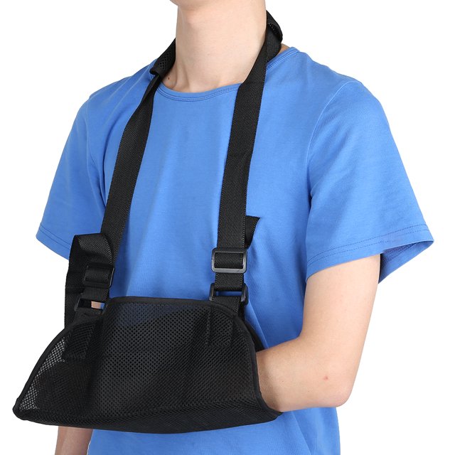 Forearm Sling, Lightweight And Breathable Fabric Arm Support Sling, Free Size Room For Home ANGGREK EJ1411