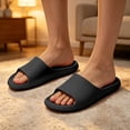thumbnail image 5 of ibiyuan Slippers for Women Indoor and Outdoor Jelly Slides for Women Quick Dry Summer Shoes for Women 2026 Non Open Toe Womens Sandals Wide Width Rubber Sole, 5 of 6