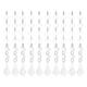 thumbnail image 1 of 10 Uds colgante acrílico, 15cm forma de gota larga transparente lámpara colgante accesorios de decoración DIY árbol de Navidad araña fiesta de boda, 1 of 14