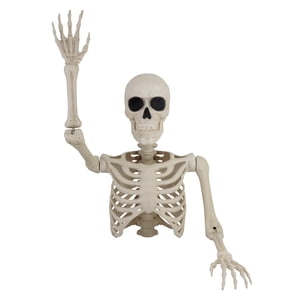Way To Celebrate Skeleton Groundbreaker Decoration, Ivory, 46 In
