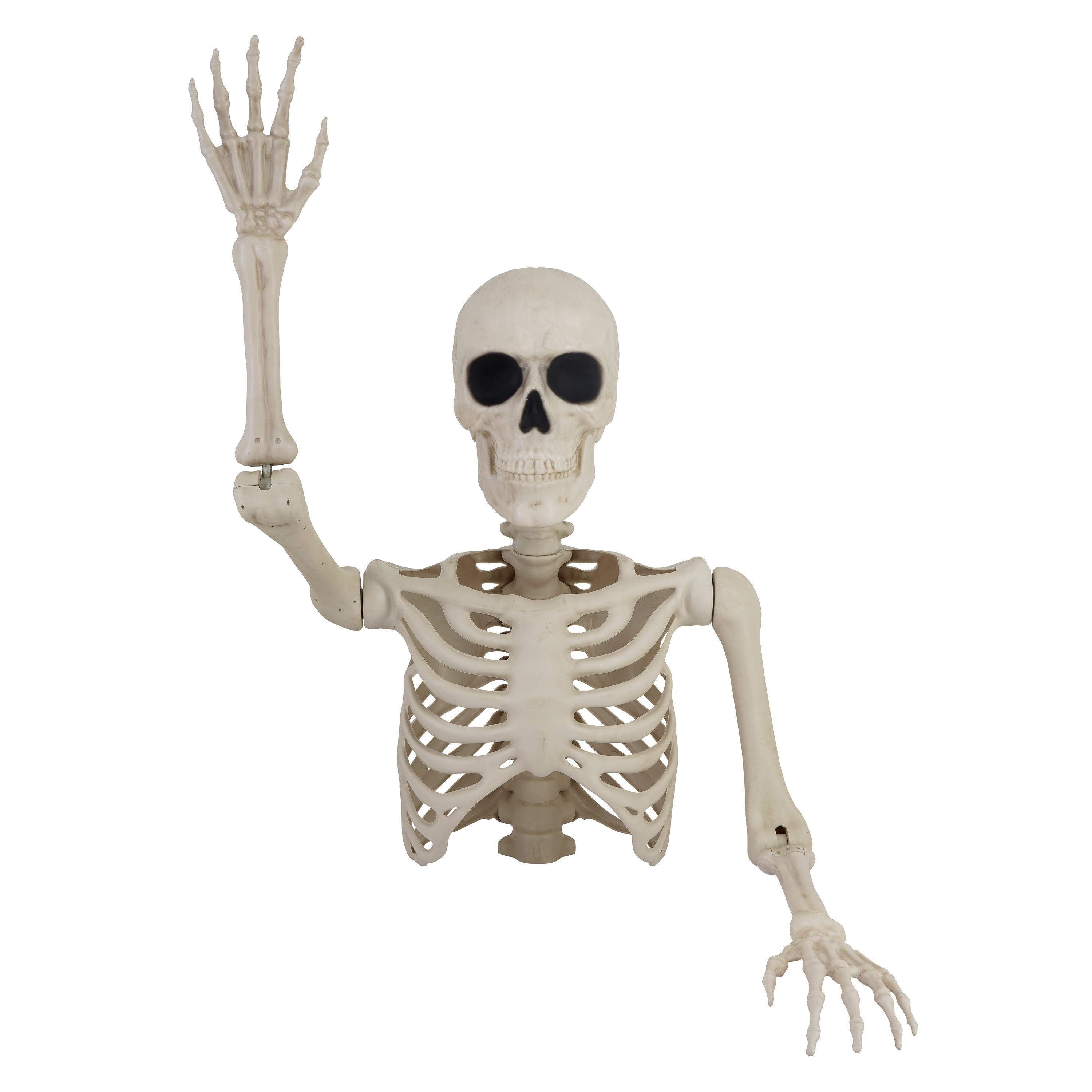 Way To Celebrate Skeleton Groundbreaker Decoration, Ivory, 46 In photo 1