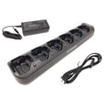 thumbnail image 1 of Cargador de baterías Kenwood KSC-506K Cargador rápido de 6 unidades, 1 of 4