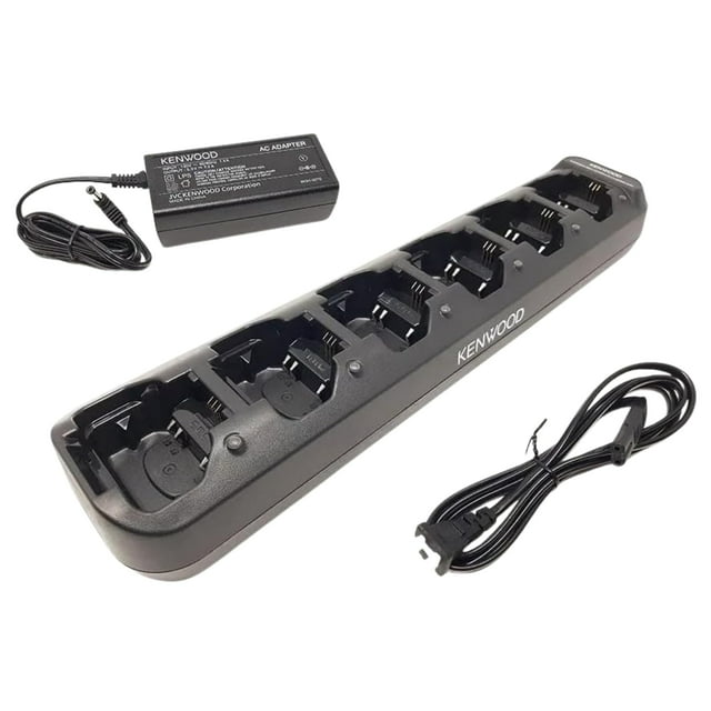 Cargador de baterías Kenwood KSC-506K Cargador rápido de 6 unidades