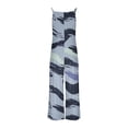thumbnail image 4 of Ayfxijin Work Pants Women Fashion Casual Loose Printed Pockets Sleeveless Back Strap Jumpsuit, 4 of 5