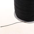 thumbnail image 4 of Cuerda de cuerda elástica Cuerda de duradero para coser cuero PU DIY Fabricación de joyas Color negro Suministros de abalorios para y, 4 of 8
