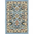 thumbnail image 2 of Rugs.com Neda Collection Rug – 2' x 3' Blue Low Rug Perfect For Entryways, Kitchens, Breakfast Nooks, Accent Pieces, 2 of 9