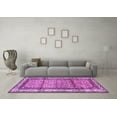 thumbnail image 3 of Ahgly Company Indoor Rectangle Persian Purple Traditional Area Rugs, 5' x 7', 3 of 4