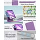 thumbnail image 4 of Funda con teclado BORIYUAN Magic para iPad Air de 11 pulgadas, color morado, 4 of 8