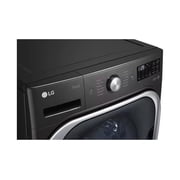 LG WM8900HBA 5.2 Cu. Ft. Black Steel Front Load Washer
