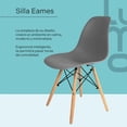 thumbnail image 3 of Set Comedor Mesa Redonda 80cm + 4 Sillas Eames gris, 3 of 8