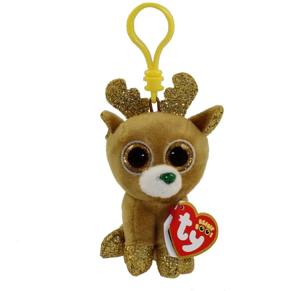 Ty Beanie Boo's Glitzy the Reindeer Soft Toy 