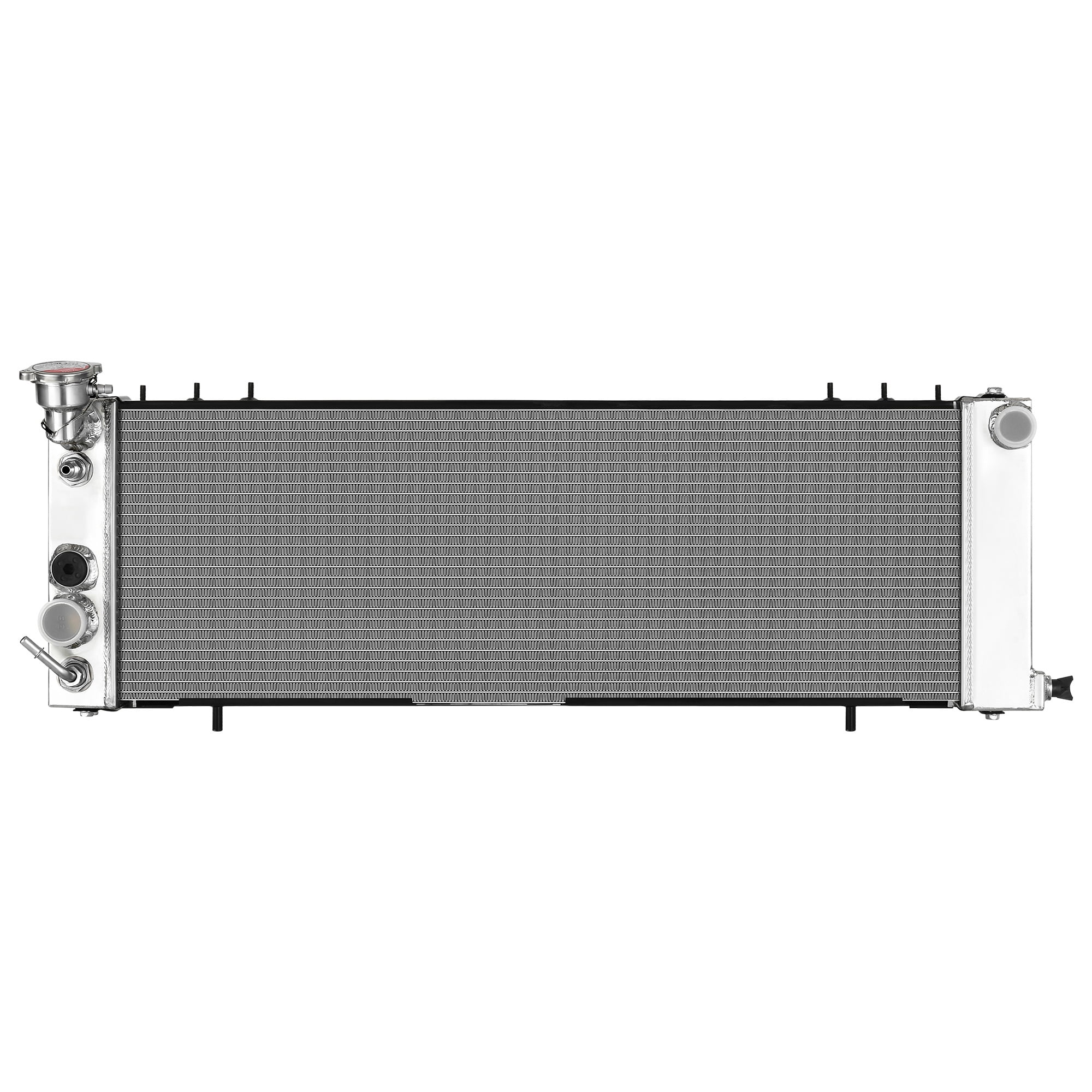 2-Row Aluminum Radiator for 1991-2001 Jeep Cherokee & 1991-1992 Comanche 2.5L/4.0L – Direct Fit TIG-Welded Leakproof Design