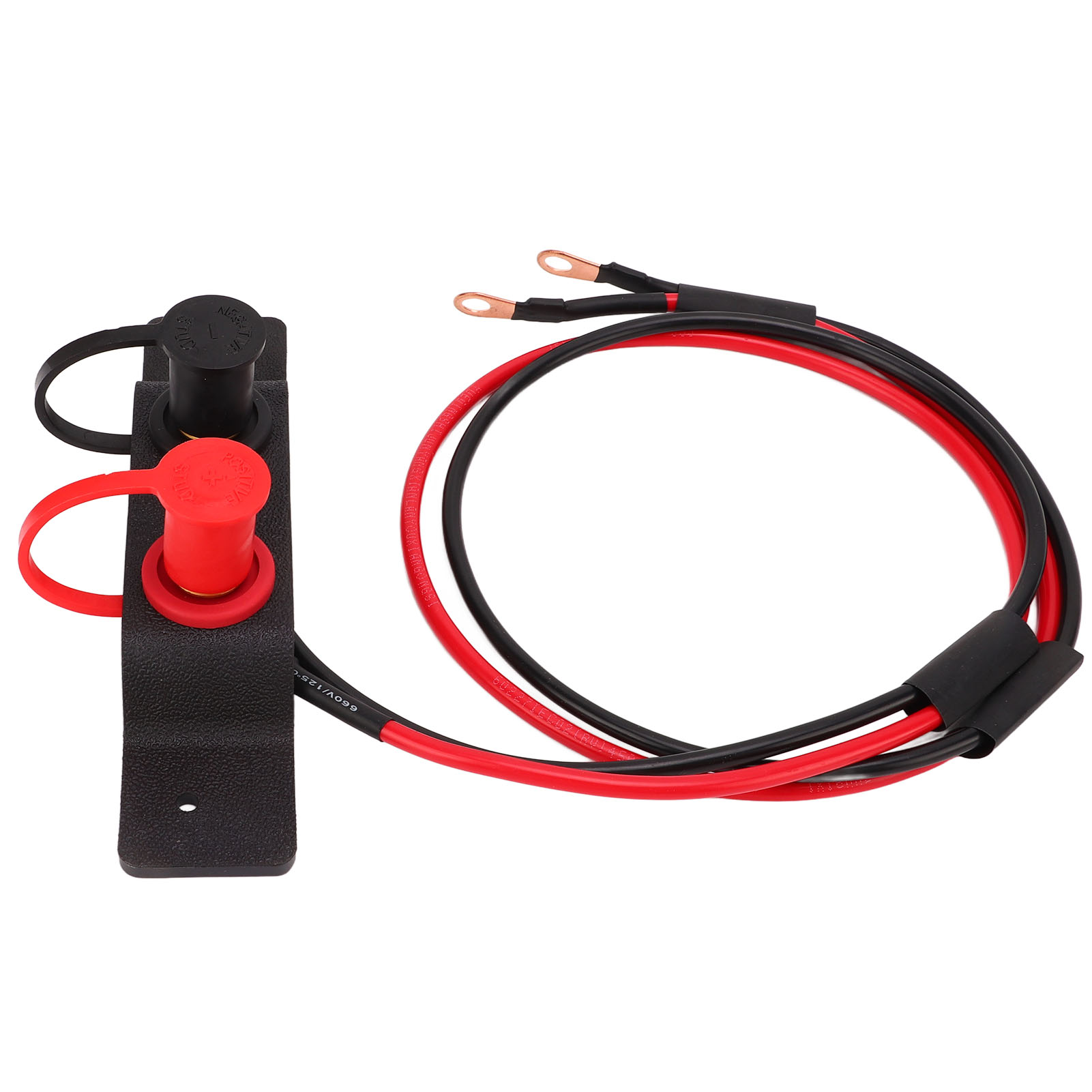 Edge Bjp UTV Reote Battery Charging And Jup Posts, Battery Terinal Relocation Kits, For UTV ATV Slingshot Car Trucks RV Tractor Boat, Red & Black Pair - Claps, Battery Terinals