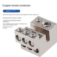thumbnail image 5 of Distribution Box One In Several Out Power Electrical Connector Junction Din Rail Terminal Block UKK80A/125A/160A/, 5 of 5