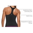 thumbnail image 4 of Top Deportivo CRZ YOGA Butterluxe con Sostén Acolchado Negro Talle S, 4 of 8