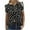 Black, variant on Odeerbi Lace Crochet Tops for Women Floral Blouses Fashion Casual Sleeve Short Sleeve Round Neck Printed Tops Blue