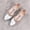 Silver, variant on Girls Mary Jane Shoes Pointed Toe Rhinestone T-Strap Ankle Strap Closed Toe Dress Shoes for Party Daily Wear Black Size 12 Little Kids
