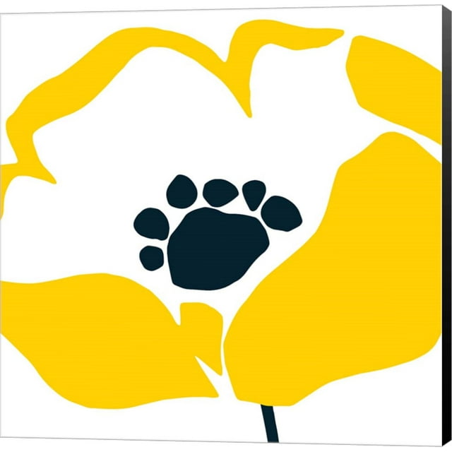 Pop Art Floral II by Wild Apple Portfolio, Canvas Wall Art, 24W x 24H