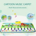 thumbnail image 3 of Baby Piano Mat Musical Touch Carpet 100x36CM Music Piano Keyboard Mat Infant Baby Educational Toy, 3 of 8