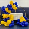 thumbnail image 2 of Blue and Yellow Balloon Arch Kit-134pcs Royal Blue and Lemon Yellow Balloons Garland for Boy One Oh Baby Shower Bridal Shower Gender Reveal Graduation Birthday Party Decorations., 2 of 8