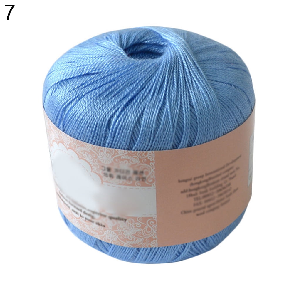 Archer Mercerized Cotton Cord Thread Yarn for Embroidery Crochet Knitting Lace Jewelry