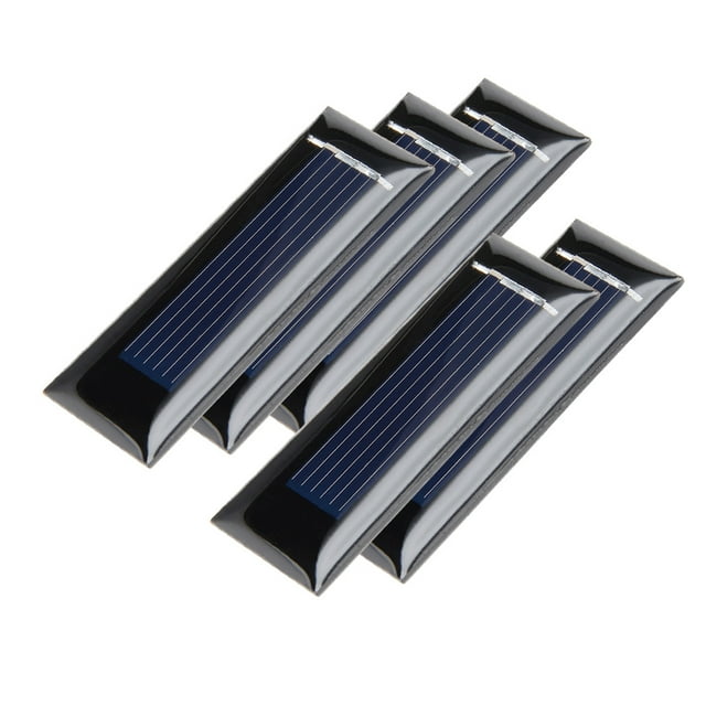 5Pcs 0.5V 100mA Panel Solar Mini Polímero Módulo DIY para Cargador de Juguetes de Teléfono