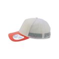 thumbnail image 3 of Infinity Her ROSIE Women's Foam Trucker Cap-Ivory/ Sherbert/ White/ Floral, 3 of 4