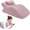 Pink, variant on ColourTree Light Grey Adult Ergonomic Memory Foam Bed Triangle Wedge Pillow Headboard with Face Down Massage Prone Pillow Function for Reading, with Washable Cover