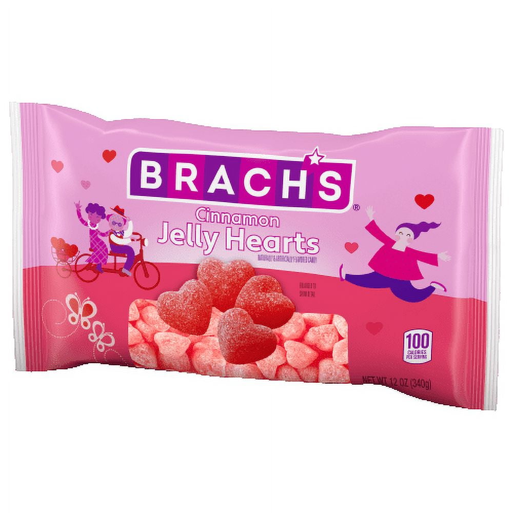 Brach's Cinnamon Jelly Hearts Candy - 12 oz Bag