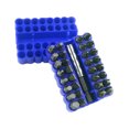 thumbnail image 1 of Qiaoxi 33-Pack Screwdriver Bit Set with Extension Bit Holder, Tamper Resistant Star Screwdriver Bits with Strong Magnetic Tips, Security Hexagonal Bits Set, 1 of 8