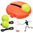 thumbnail image 1 of 1 Set Tennis Solo Trainer Beginner Tennis Practicing Tool Corded Rebound Tennis Trainer Tennis Single Player Trainer Supply, 1 of 8
