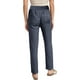 thumbnail image 5 of Pantalones de lino de algodón para mujer Pantalones casuales de cintura elástica pantalones de pierna recta 2024 con cordón sueltos y cómodos pantalones palazzo con bolsillos, 5 of 5