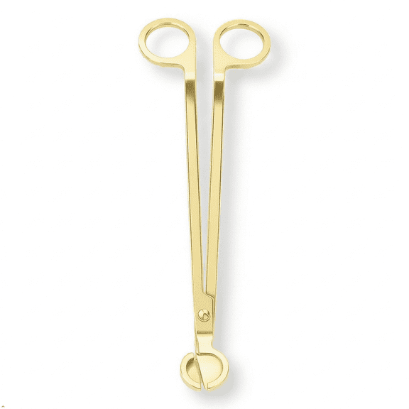 Candle Wick Trimmer, 7-Inch Stainless Steel Clipper, Gold