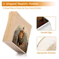 thumbnail image 4 of Lion Ruins Napkin Holder for Table Clear Napkin Stand Paper Holder Acrylic Organizer Dispenser Napkins for Dinner Kitchen Restaurant Room, 4 of 8