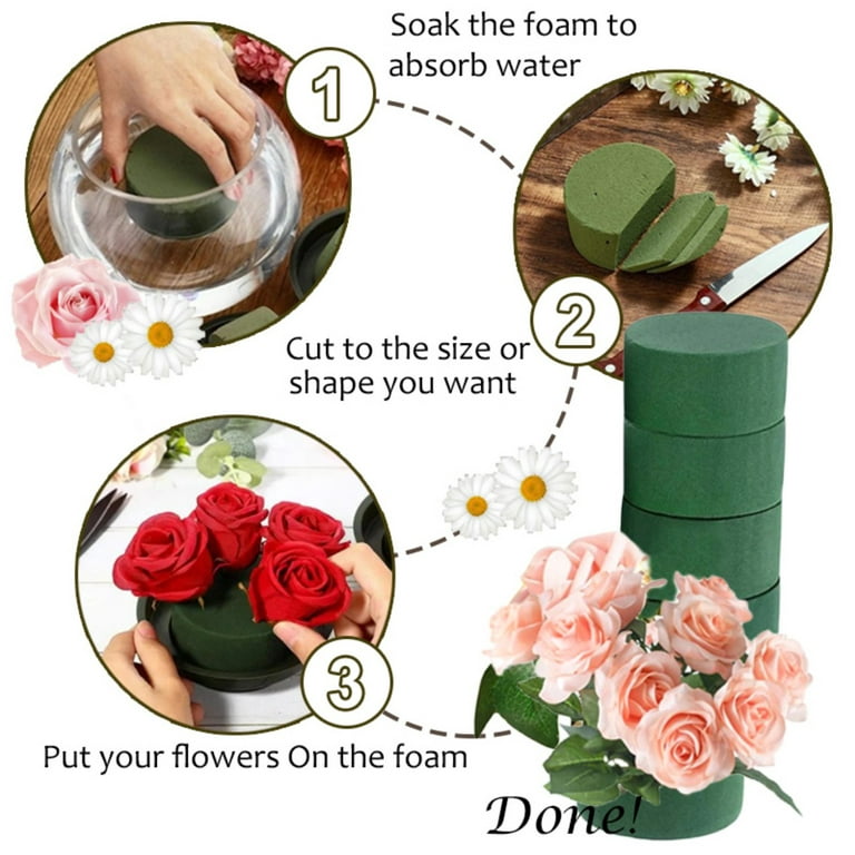 How to Soak Floral Foam (Wet) 