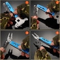 thumbnail image 3 of Wzzjkit Outdoor Camping Multi-functional Round Head Stainless Steel Folding Hammers, 3 of 9