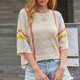 thumbnail image 5 of mfyjkho Tops Para Mujer, Blusa Informal De Manga Corta Con Capucha Y Cuello Redondo De Talla Grande Para Mujer Tops De Tallas Grandes L, 5 of 8