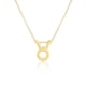 thumbnail image 1 of Constellation Theme Friendship Collar Creative cómodo Ins Exquisito Accesorio de moda Ligero a prueba de óxido Taurus Gold Inevent AP009329-08, 1 of 6
