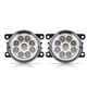 thumbnail image 2 of 2 PCS 9 LED H11 12 V Lámpara Antiniebla Redonda Delantero DRL Luz De Circulación Diurna 4F9Z 15200 AA 33900STKA11 XR837532 Luz De Niebla De Automóvil Para Enfoque, 2 of 7
