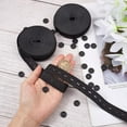 thumbnail image 3 of 10M Elastic Band with Buttonholes Rubber Elastic Gripper Non-Slip Elastic Ribbon 20Pcs Dyed Resin Flat Round Buttons for DIY Sewing Webbing Garment Sewing Accessories, 3 of 7