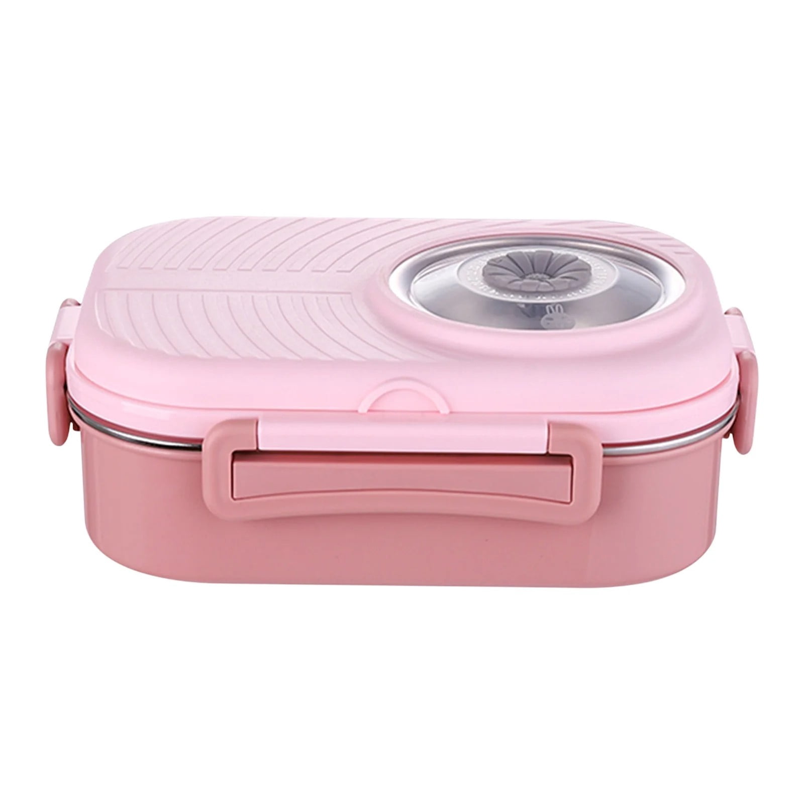 Stainless Steel Bento Food Storage Container With Compartments For Lunch Meal Prep Kitchen Outdoor Portable Use Durable Leak Proof