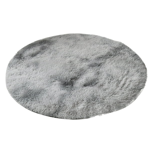 Alfombra redonda para dormitorio de niñas, alfombra para habitación, alfombra para habitación de adolescentes, alfombra circular para habitación infantil, alfombra afelpada para dormitorio, bonita de