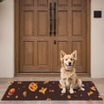 thumbnail image 4 of Halloween Spooky Icons on Dark Pattern Door Rugs,Washable Non Slip Door Mats Indoor,Decorative Door Mats,Entry Mat Indoor for Entrance,Bedroom,Kitchen,Bathroom,16"x47", 4 of 6