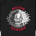 thumbnail image 3 of Disney Villains - Doing Damage Cruella - Men's Crew Neck Fleece Pullover, 3 of 5