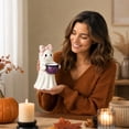 thumbnail image 6 of Halloween Candy Bowl, Ghost Shaped Resin Candy Dish, Boo Ghost Serving Tray, Halloween Decorations Indoor, Home Party Fall Decor for Porch Mantel Tabletop, 6 of 8
