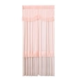 thumbnail image 2 of Surpdew Lace Closet Curtain For Open Closet Boho Macrame Cotton Doorway Curtain Privacy Room Divider Curtain For Bedroom Kitchen Bathroom Wedding Backdrop Wall Hanging Bohemian Decor 1 Panel Pink, 2 of 6