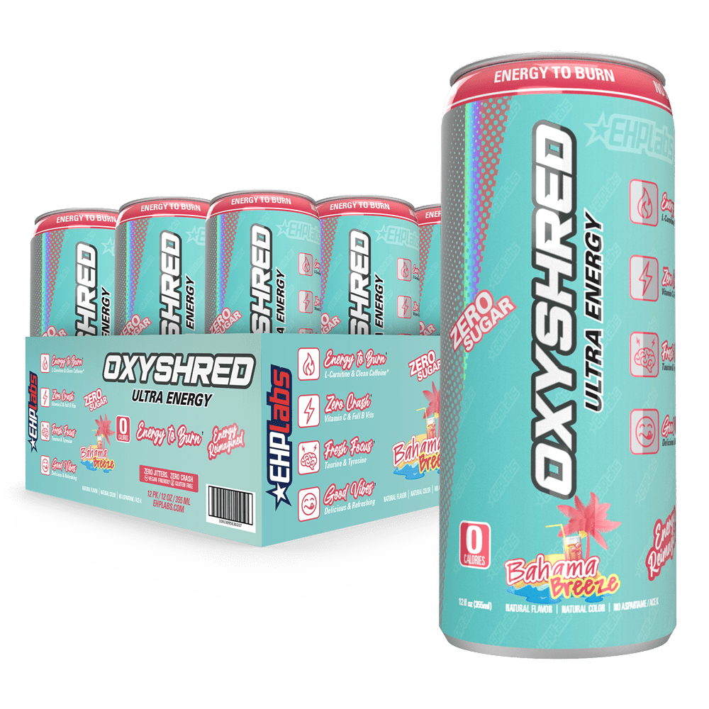 EHPlabs OxyShred Ultra Energy Drink Performance Carbonated Energy