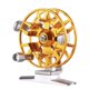 thumbnail image 1 of Carrete de pesca con mosca, herramientas totalmente metálicas, portátil, relación de transmisión 1:1, carrete manual, equipo de pesca Dorado, 1 of 9