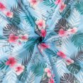 thumbnail image 4 of Lopeceal Women's Tropical Swimsuit Floral Printed Bathing Suit Sexy Bikini Sets with Long Beach Cover Ups 3 Piece Hawaiian Outfits, 4 of 8